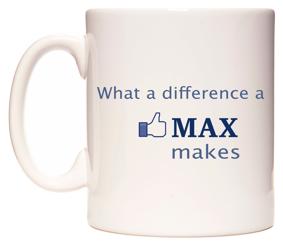 What A Difference A Max Makes Mug
