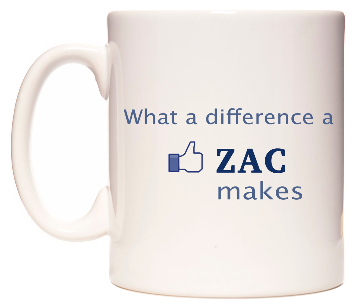 What A Difference A Zac Makes Mug