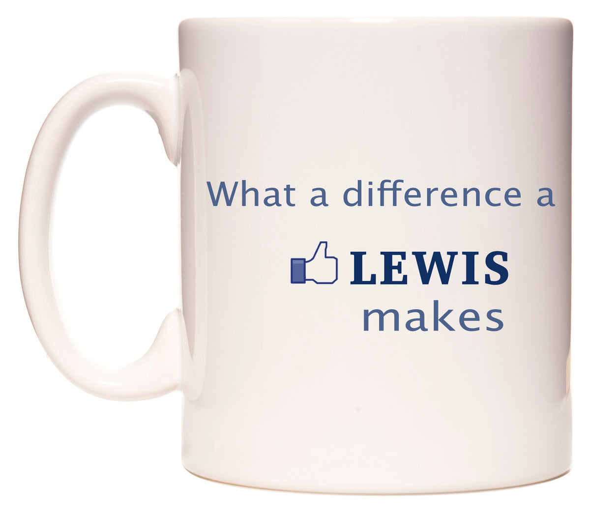 What A Difference A Lewis Makes Mug
