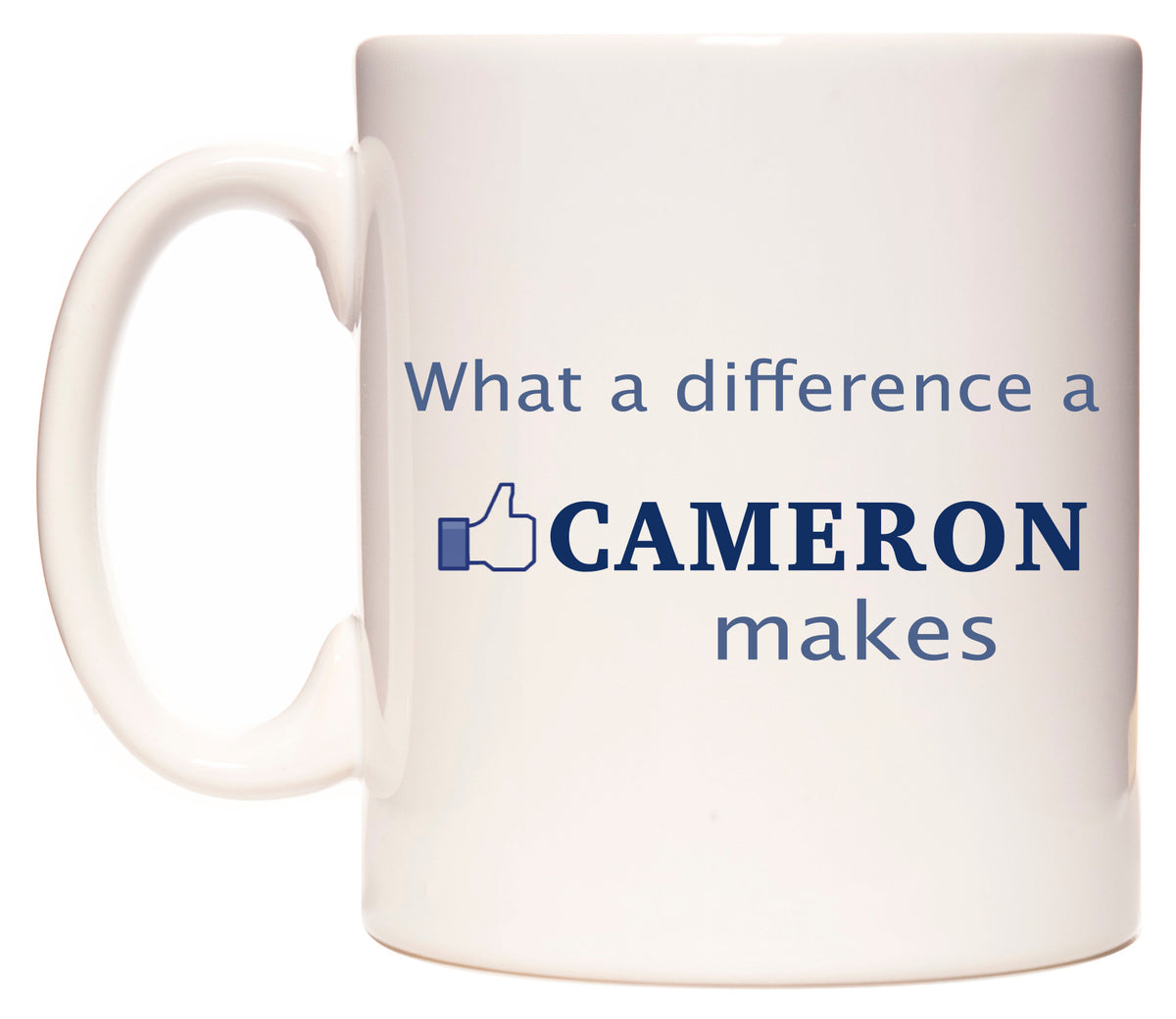 What A Difference A Cameron Makes Mug