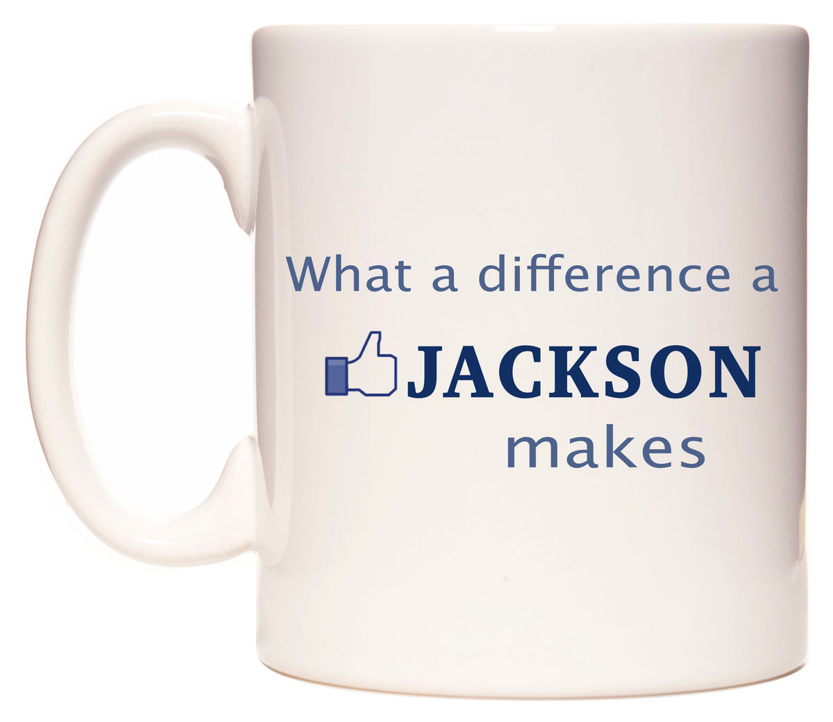 What A Difference A Jackson Makes Mug