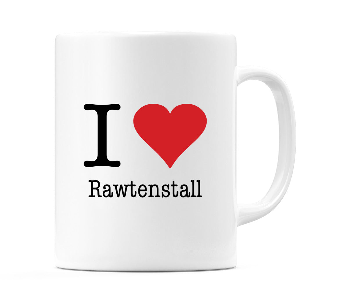 I Love Rawtenstall Mug