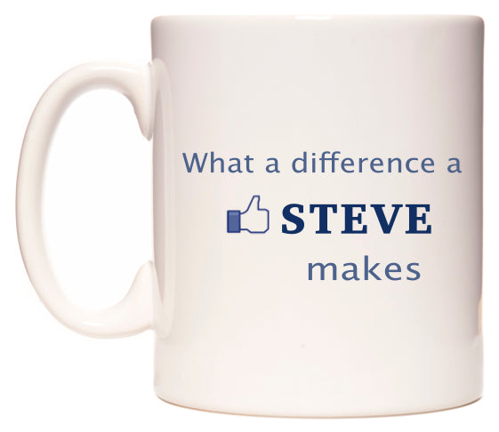 What A Difference A Steve Makes Mug