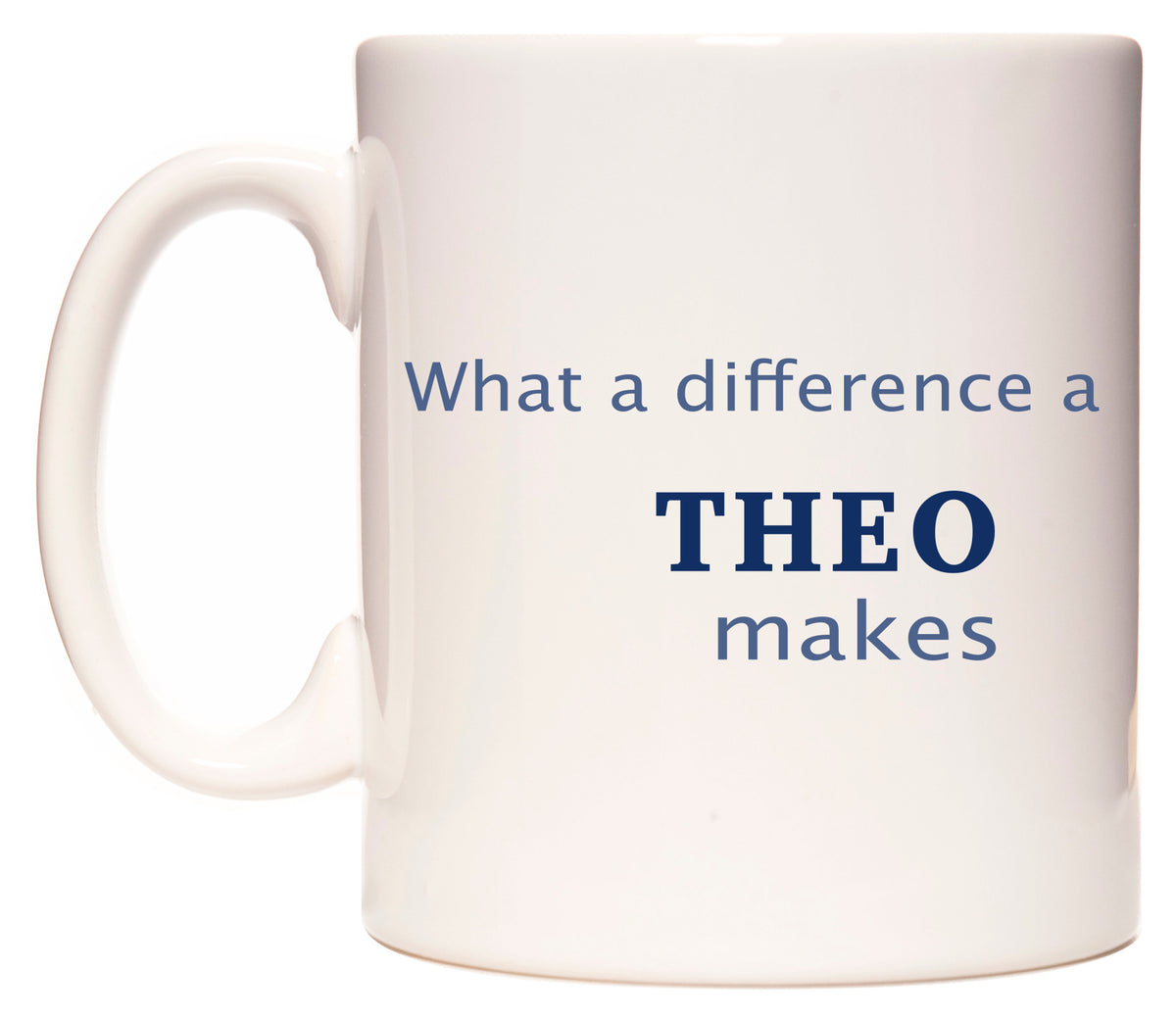 What A Difference A Theo Makes Mug