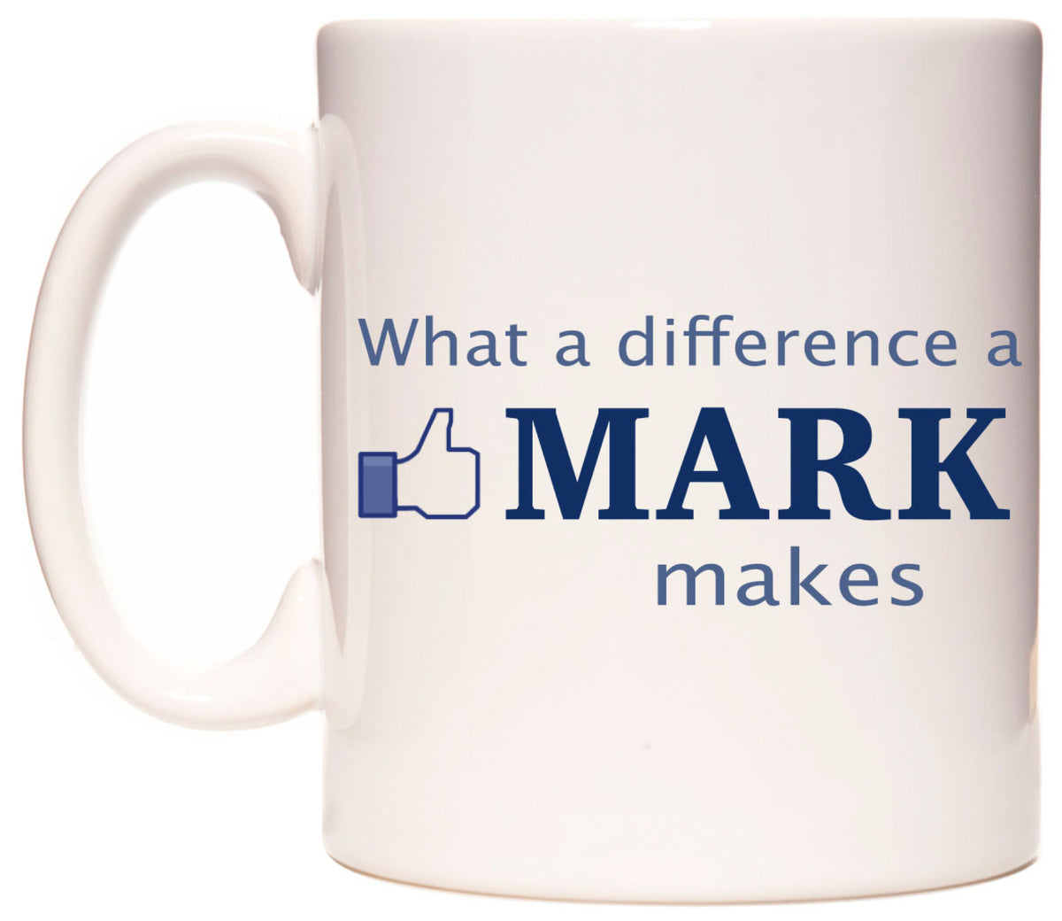 What A Difference A Mark Makes Mug