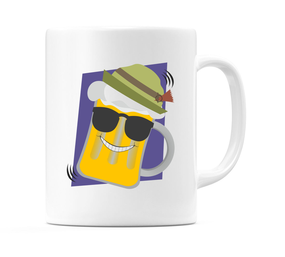 Smiling Dad Beer Jug with Hat Mug