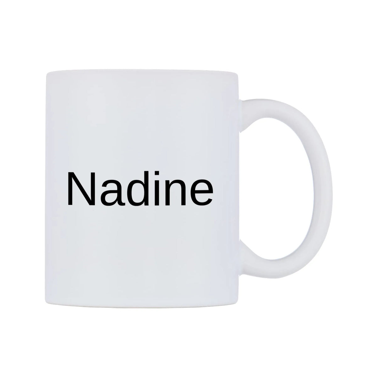 Nadine Mug — mug, left side, on a white background