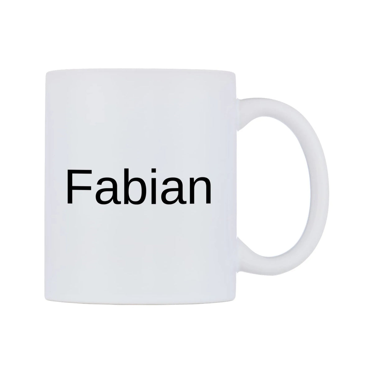Fabian Mug — mug, left side, on a white background