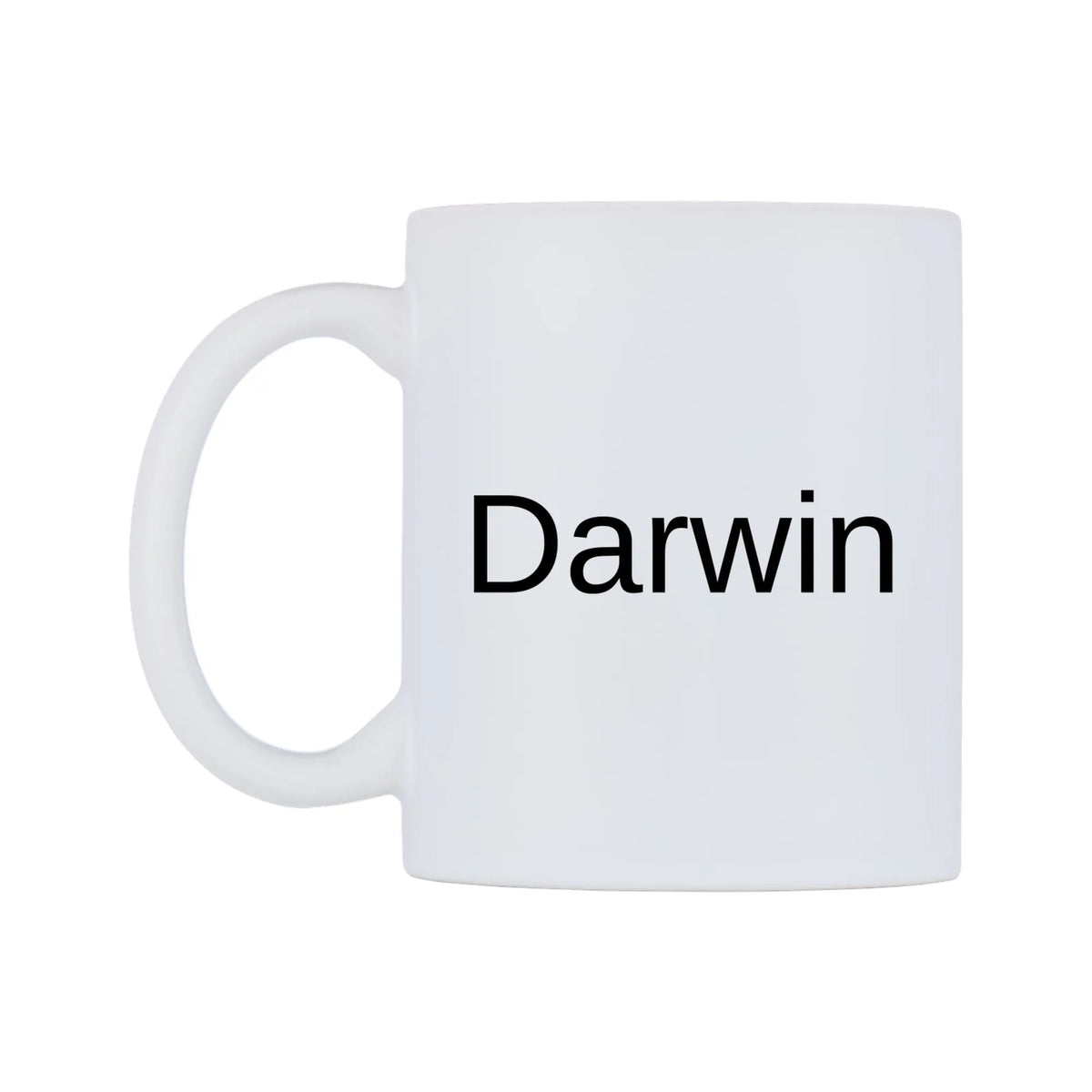 Darwin Mug — mug, right side, on a white background