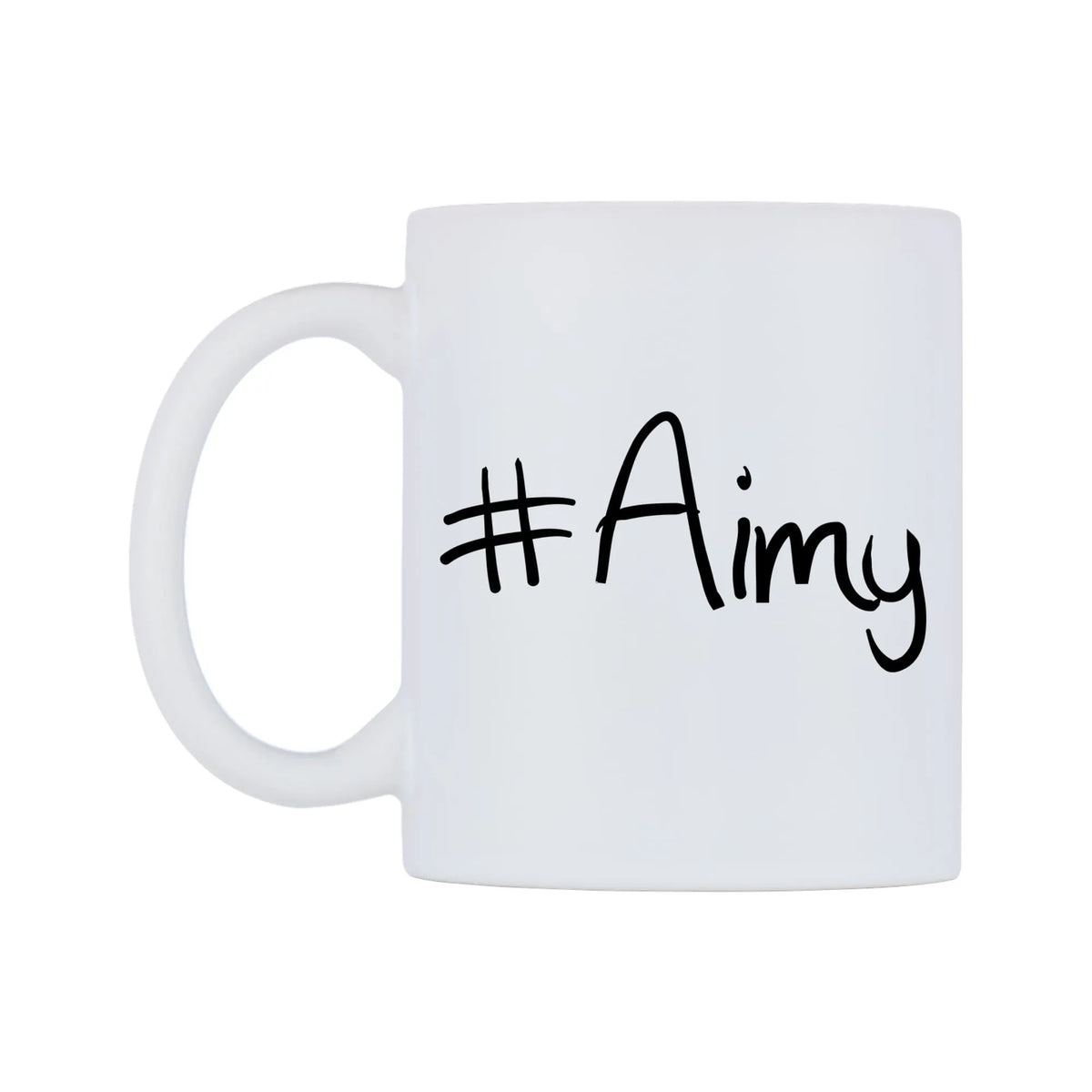 Aimy Mug — mug, right side, on a white background