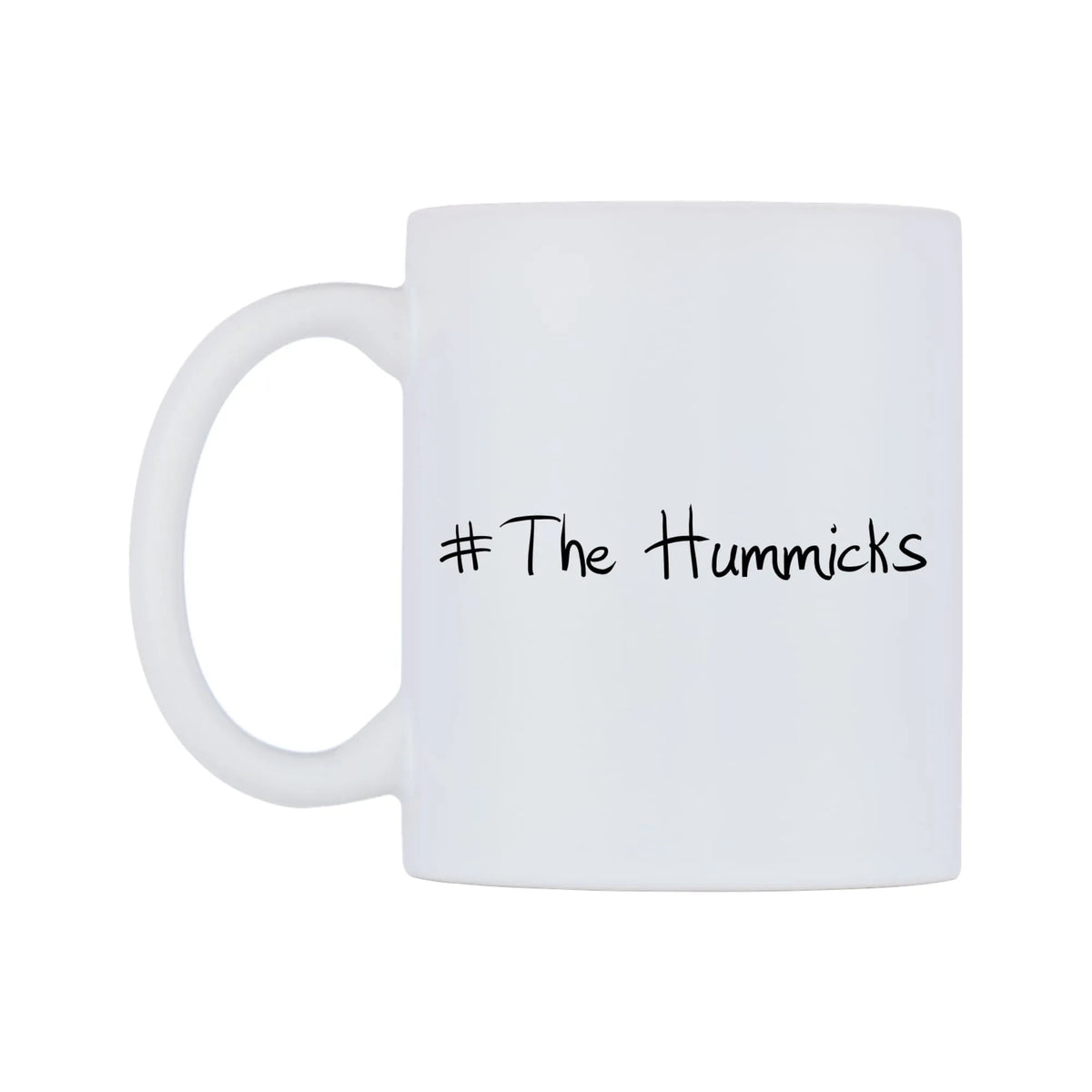 The Hummicks Mug — mug, right side, on a white background