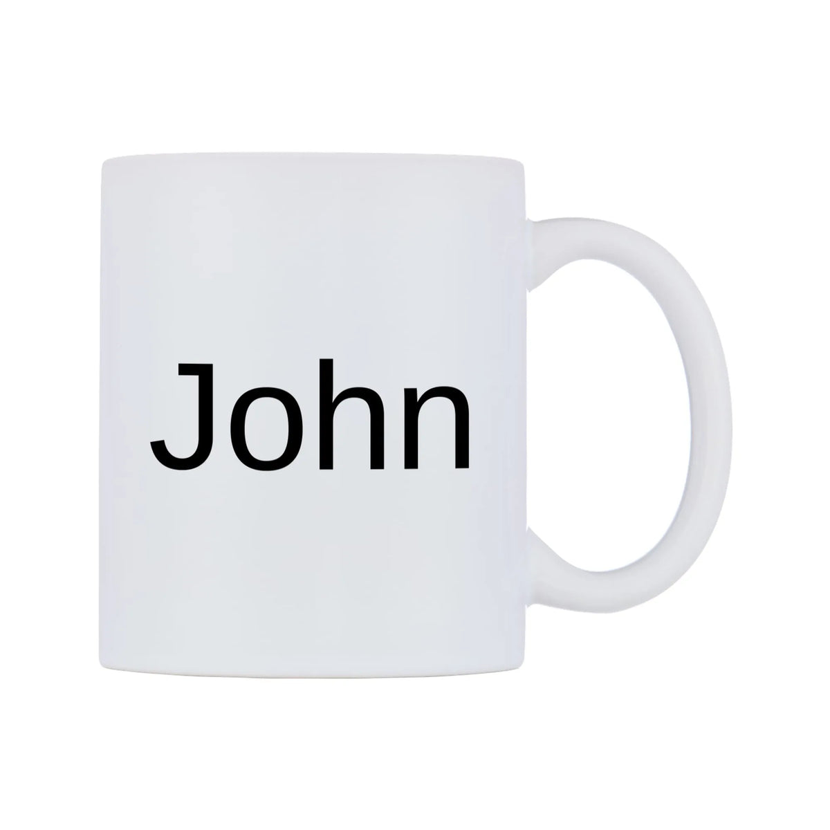 John Mug — mug, left side, on a white background