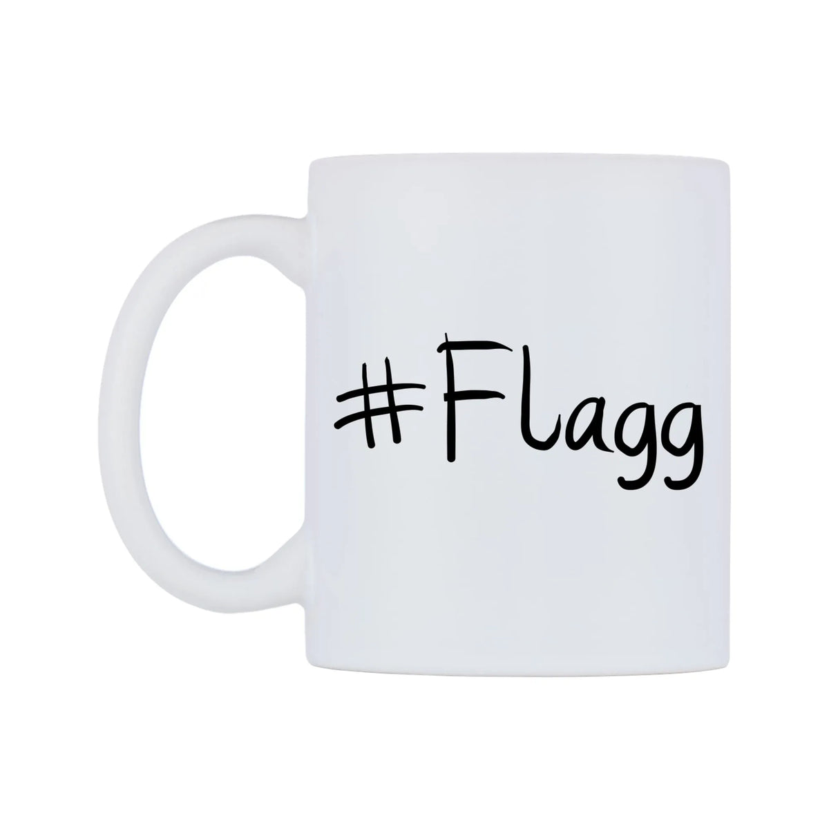 Flagg Mug — mug, right side, on a white background