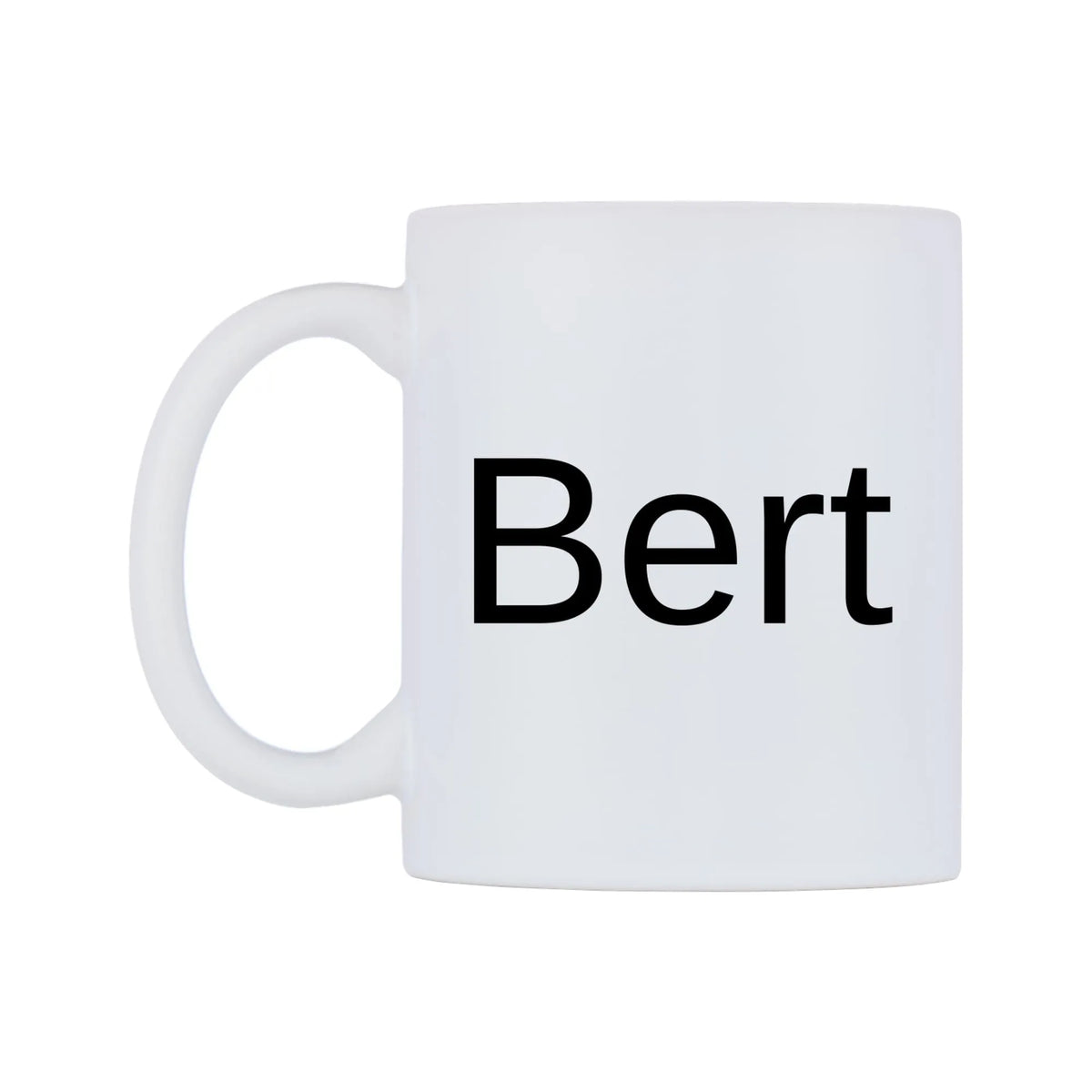 Bert Mug — mug, right side, on a white background