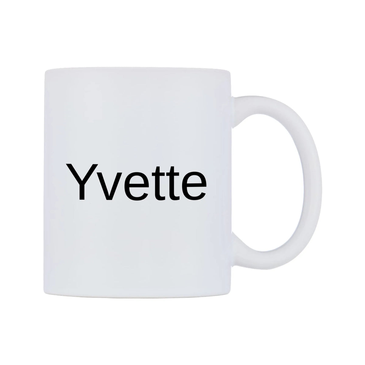 Yvette Mug — mug, left side, on a white background