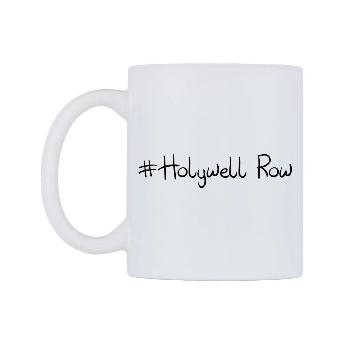Holywell Row Mug — mug, right side, on a white background