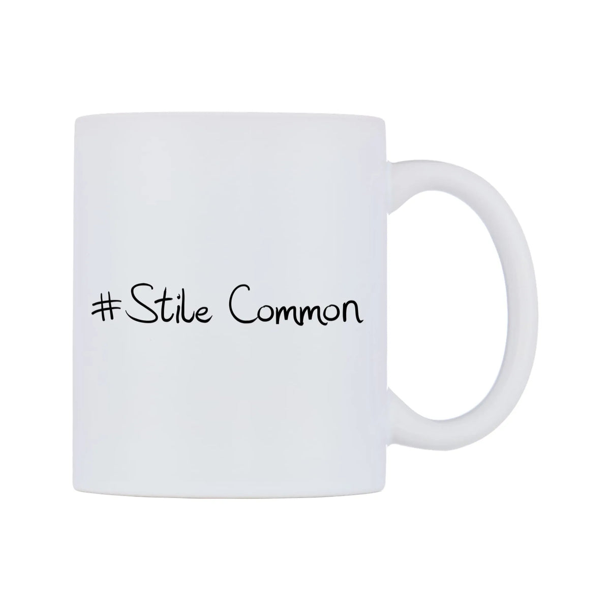 Stile Common Mug — mug, left side, on a white background