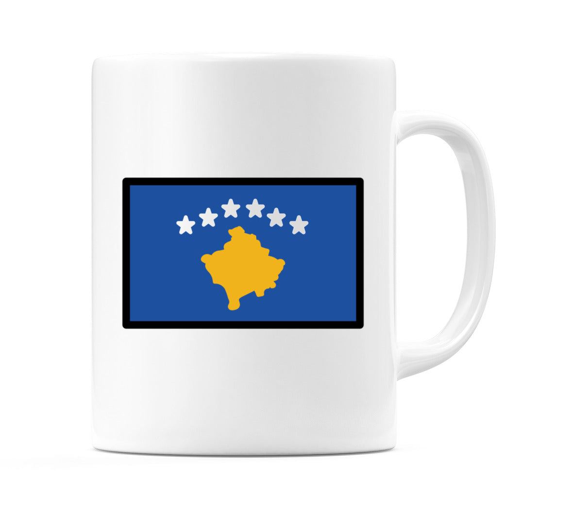 Kosovo Flag Emoji Mug