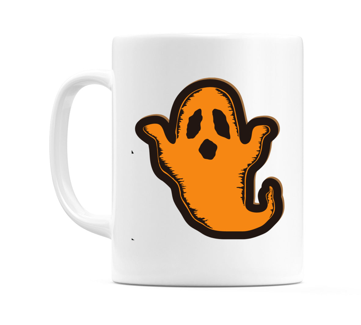 It Wasn't Me - Floating Orange Ghost Mug