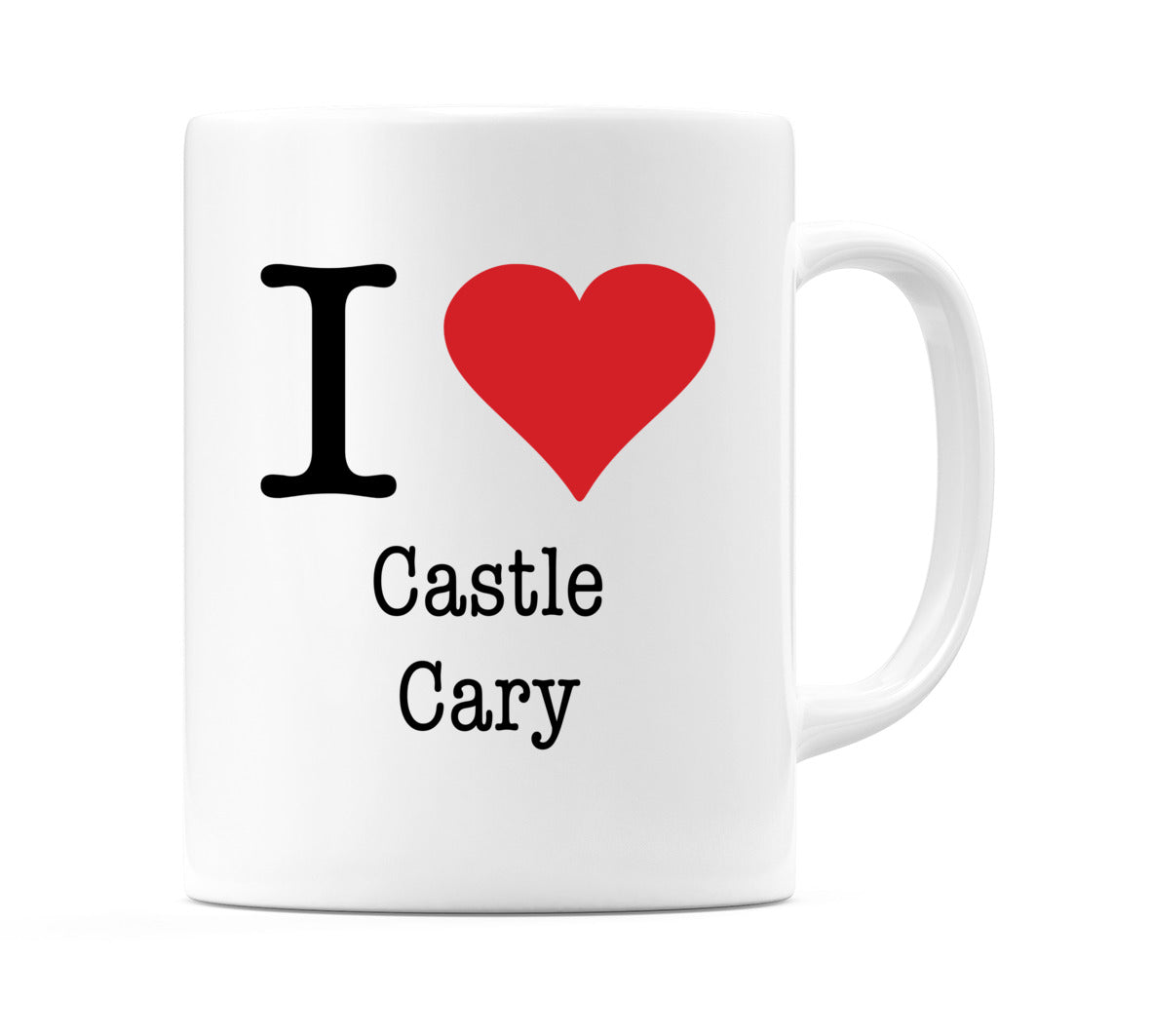I Love Castle Cary Mug
