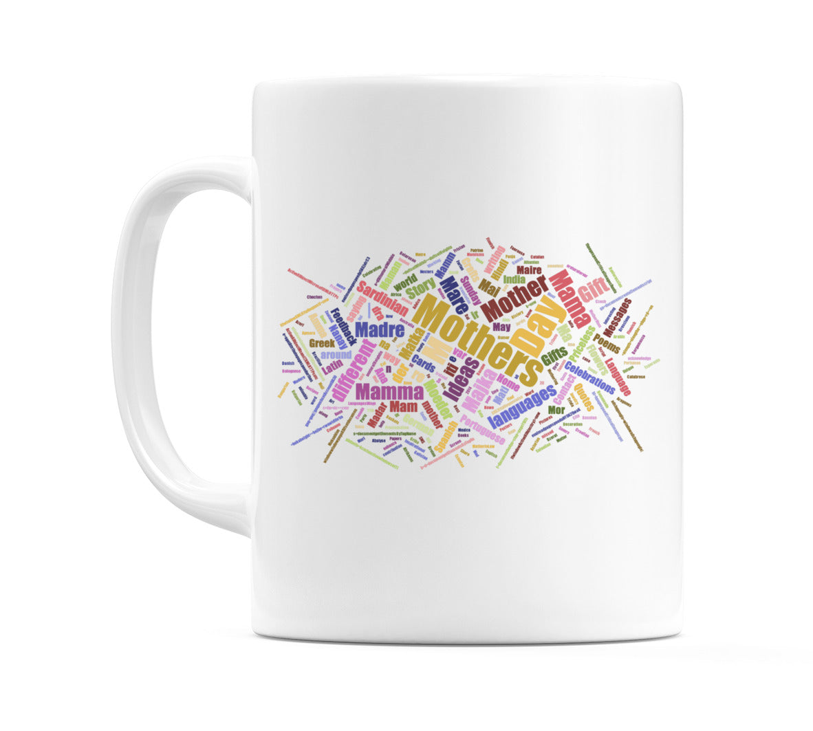 The Words of Mothers Day Mug