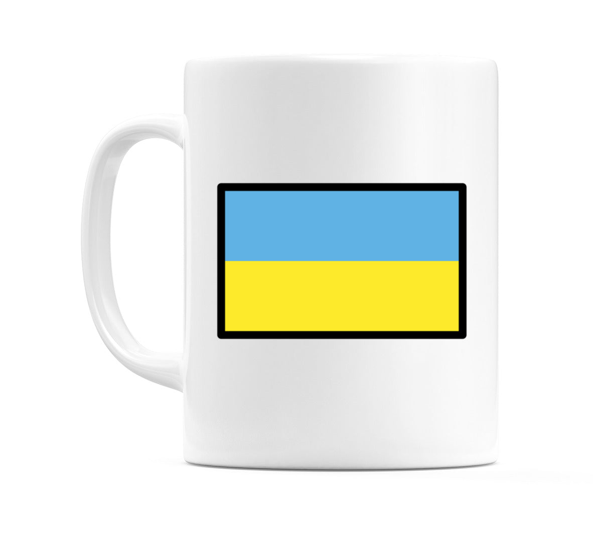 Ukraine Flag Emoji Mug