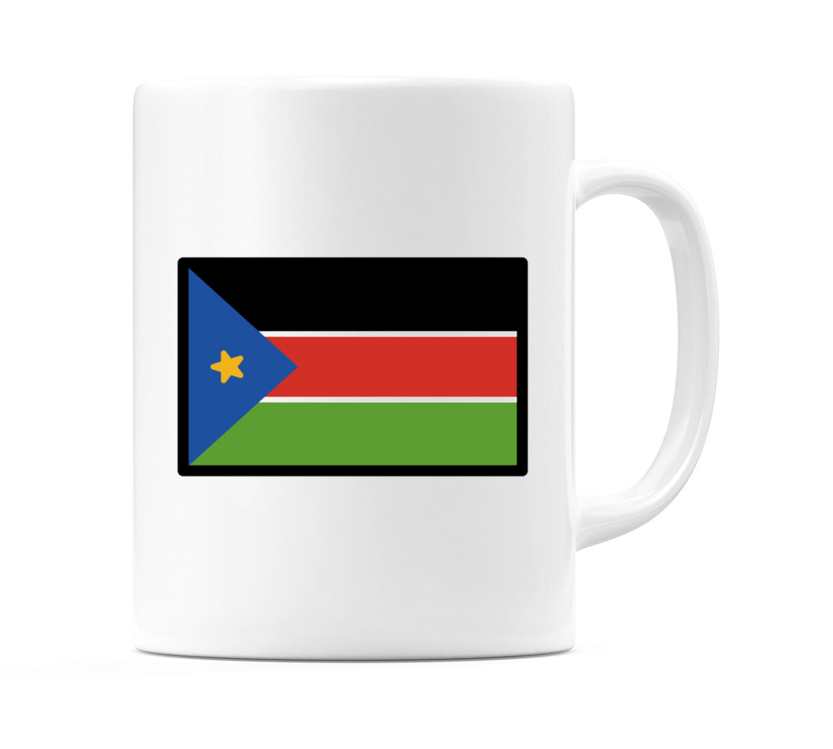 South Sudan Flag Emoji Mug