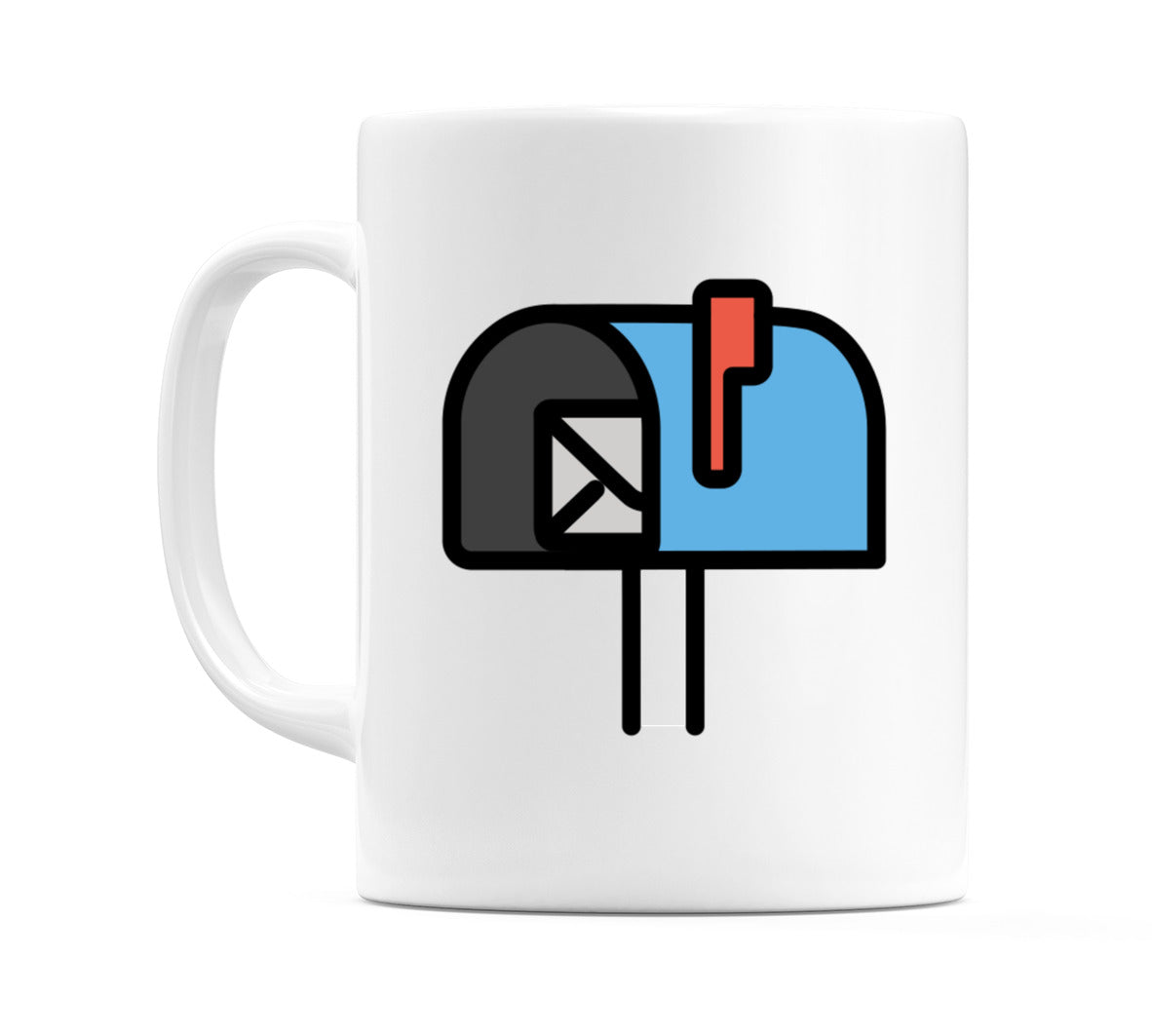 Open Mailbox With Raised Flag Emoji Mug