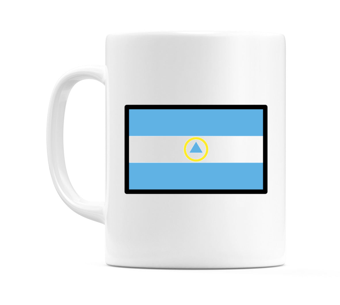 Nicaragua Flag Emoji Mug