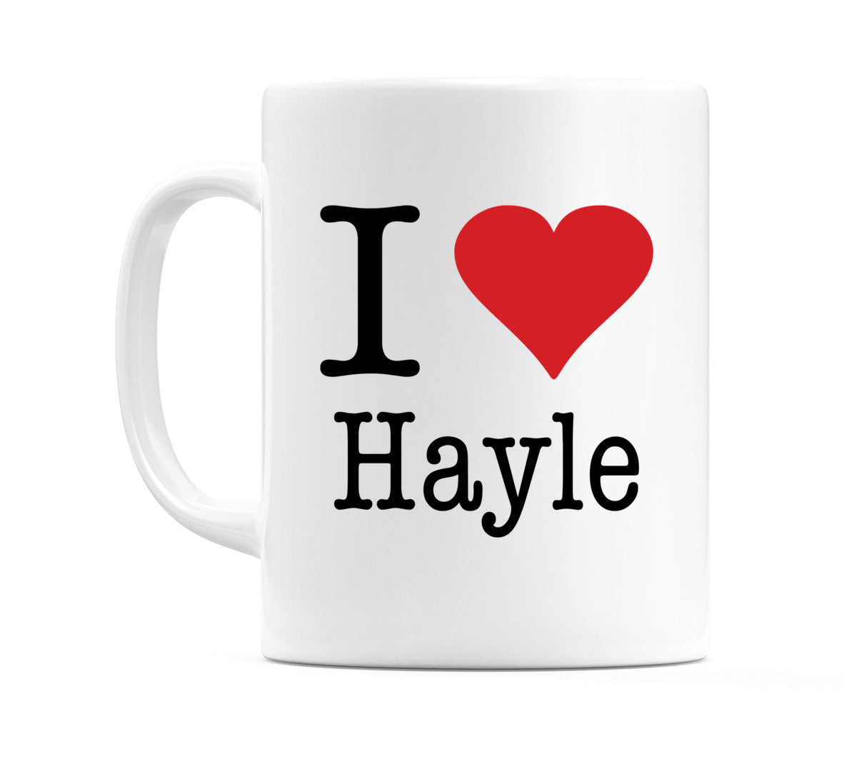I Love Hayle Mug