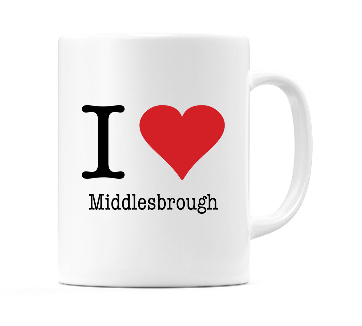 I Love Middlesbrough Mug