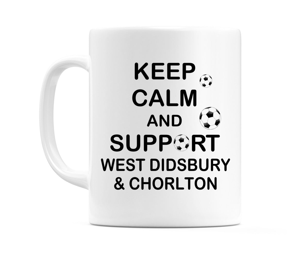 Keep Calm And Support West Didsbury & Chorlton Mug