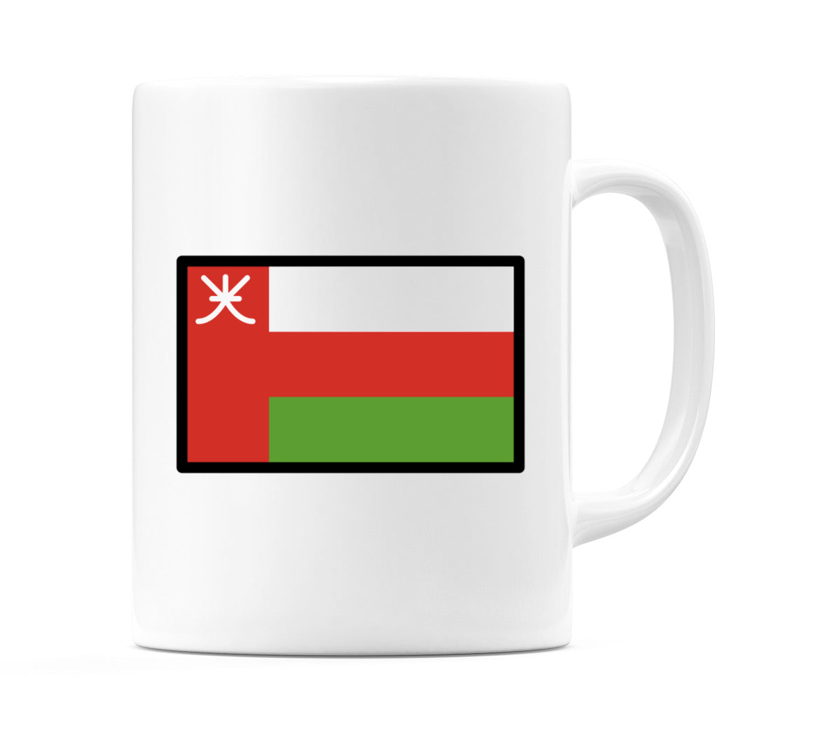 Oman Flag Emoji Mug