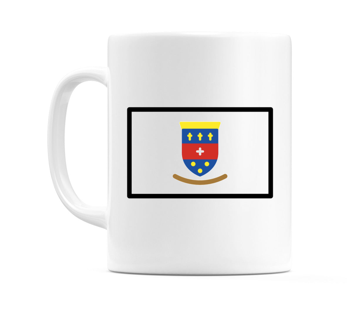 St. Barthelemy Flag Emoji Mug