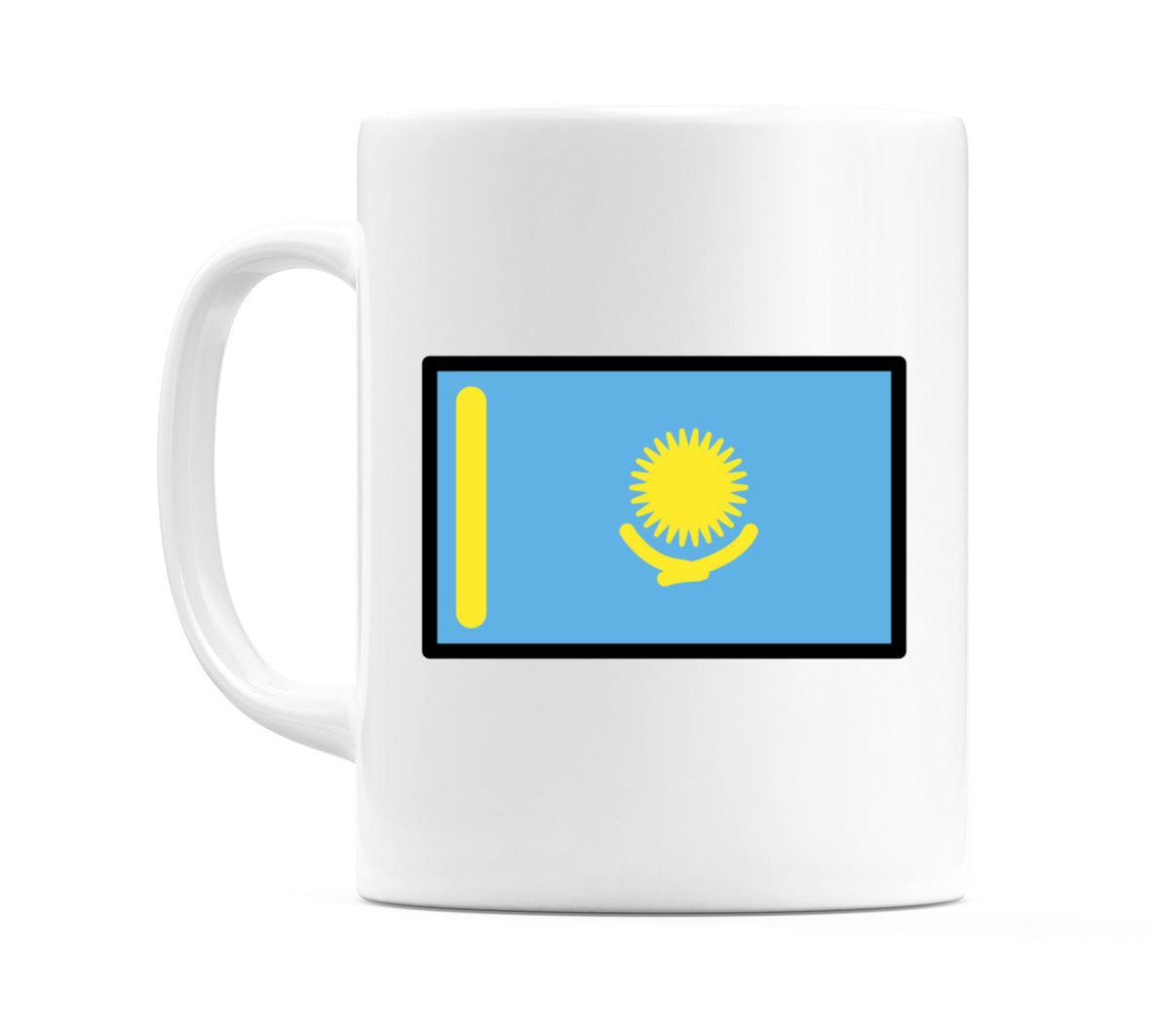 Kazakhstan Flag Emoji Mug