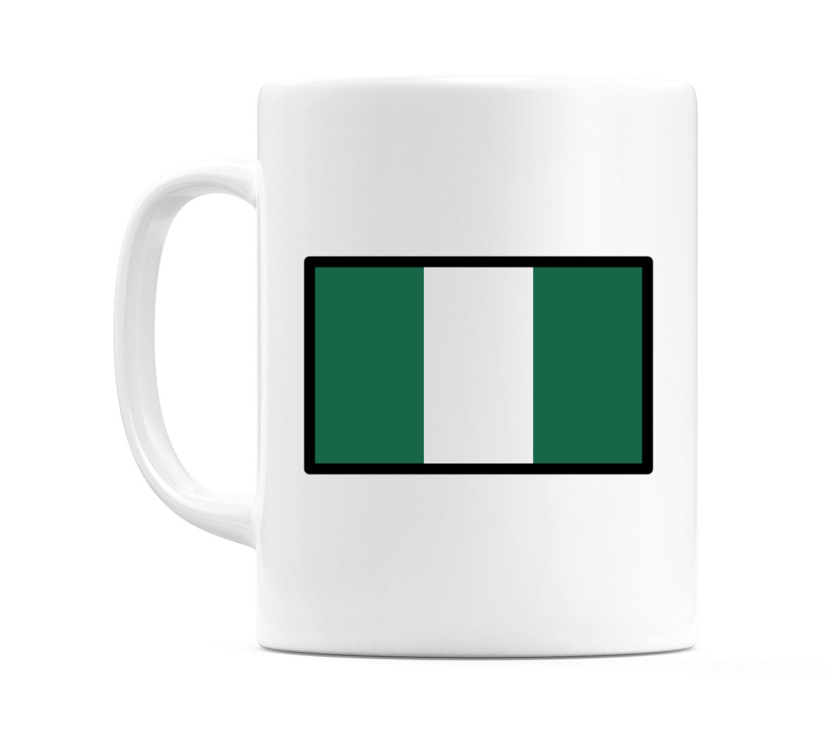 Nigeria Flag Emoji Mug