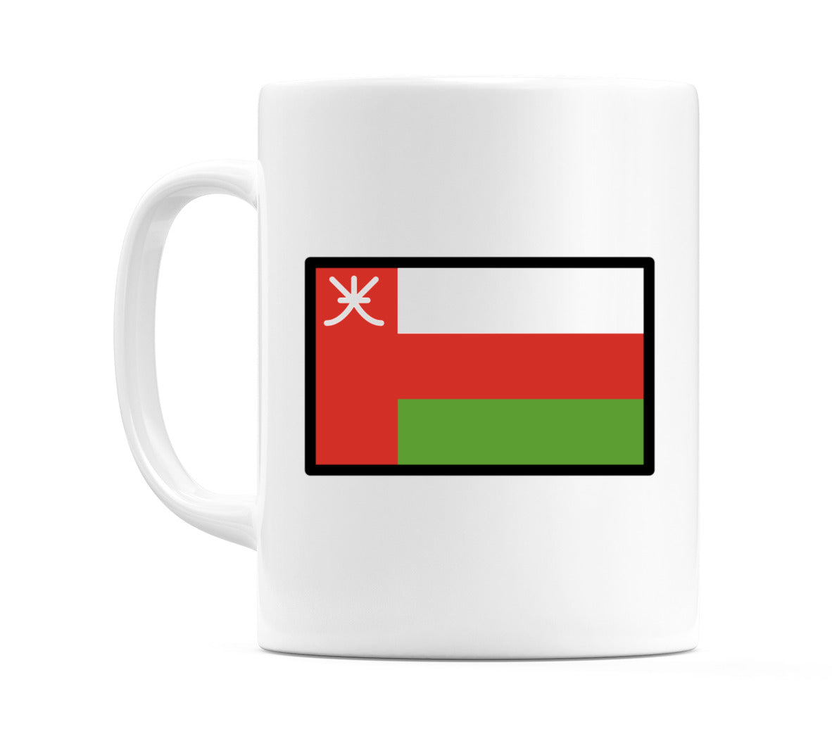 Oman Flag Emoji Mug