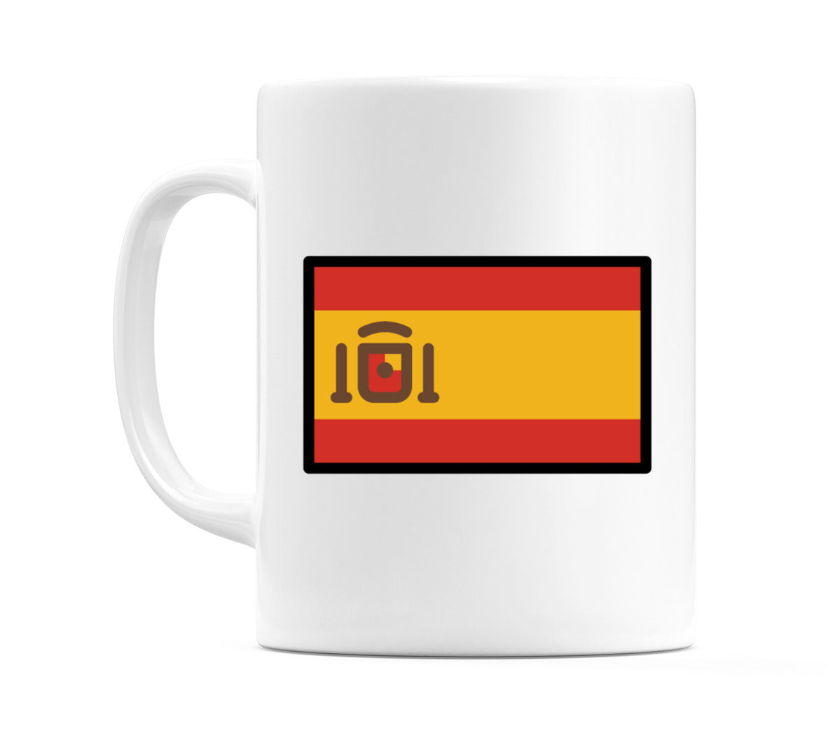 Spain Flag Emoji Mug