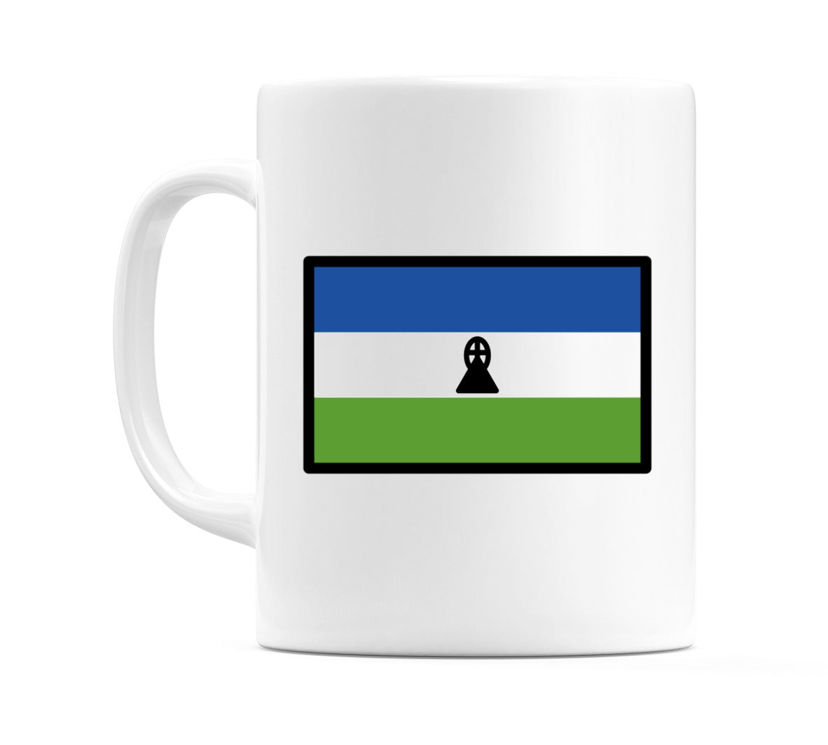 Lesotho Flag Emoji Mug