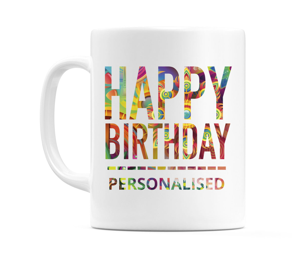Happy Birthday Personalised Mug