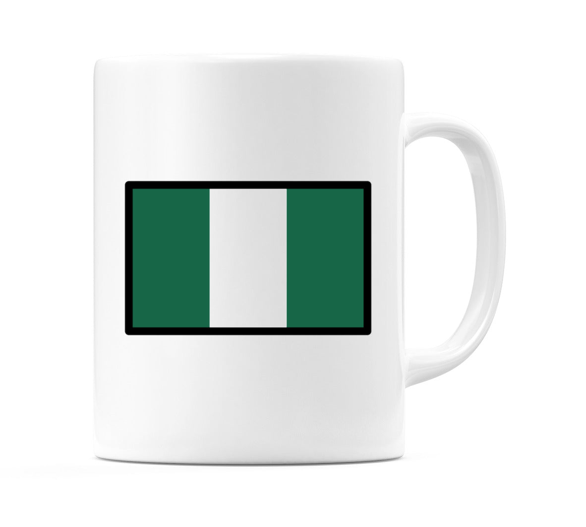 Nigeria Flag Emoji Mug