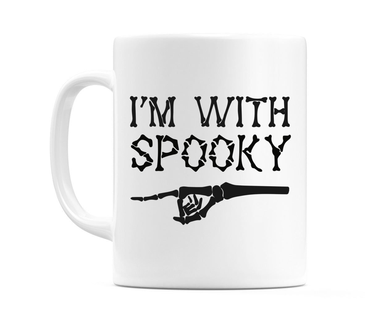 I'm With Spooky Mug