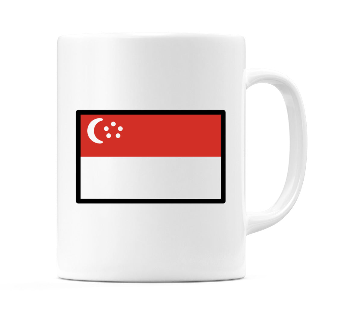 Singapore Flag Emoji Mug