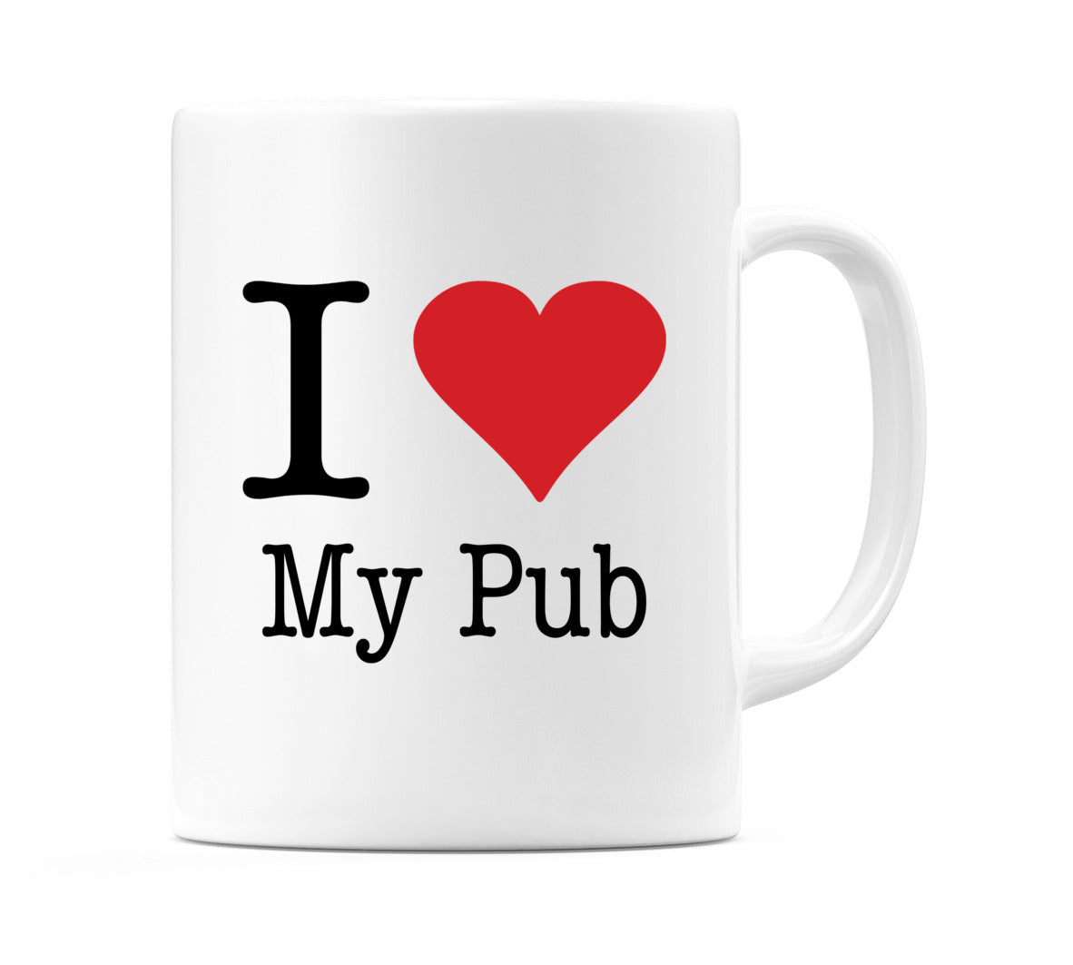 I Love My Pub Mug