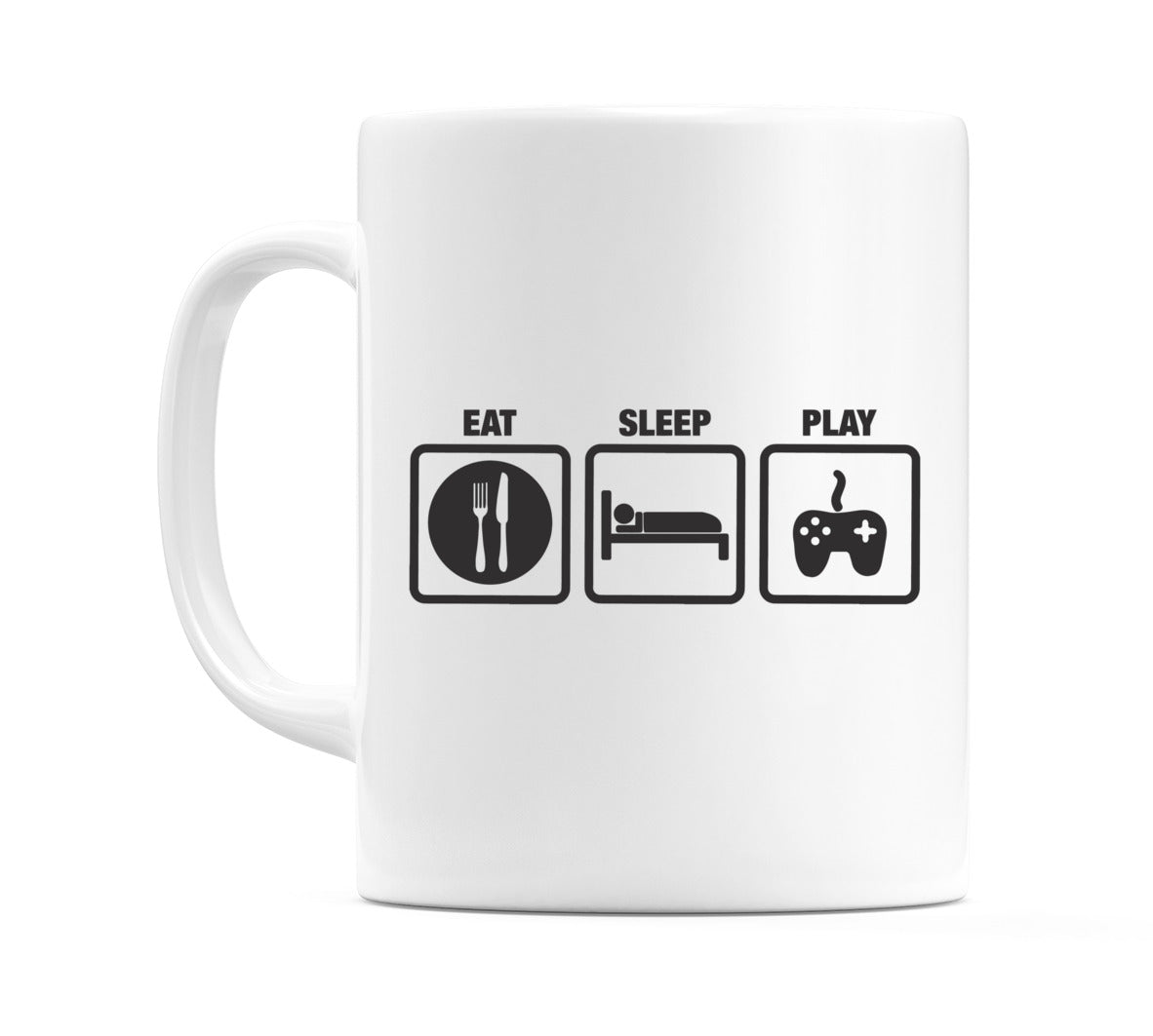 Eat Sleep Play Mug