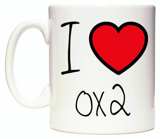 I Love OX2 Mug