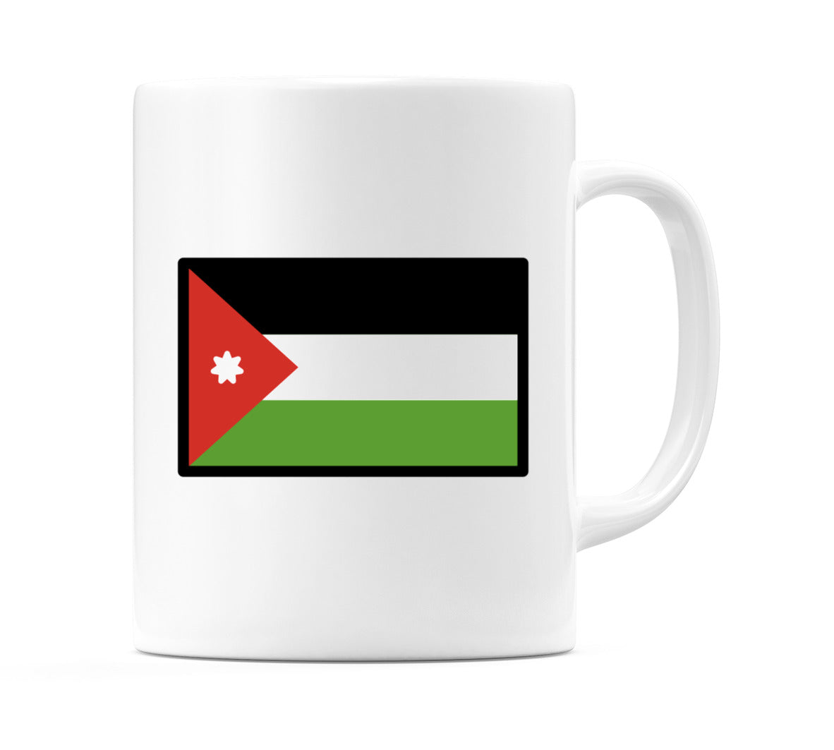 Jordan Flag Emoji Mug