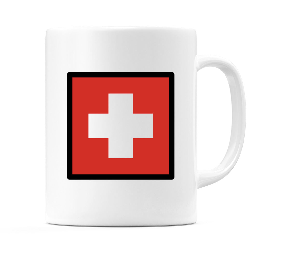 Switzerland Flag Emoji Mug