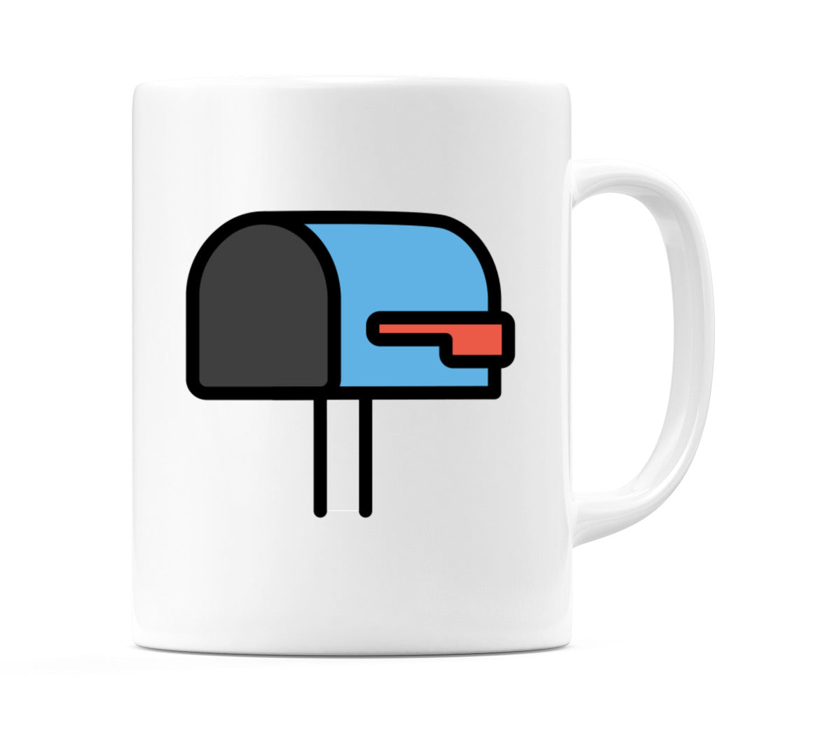 Open Mailbox With Lowered Flag Emoji Mug