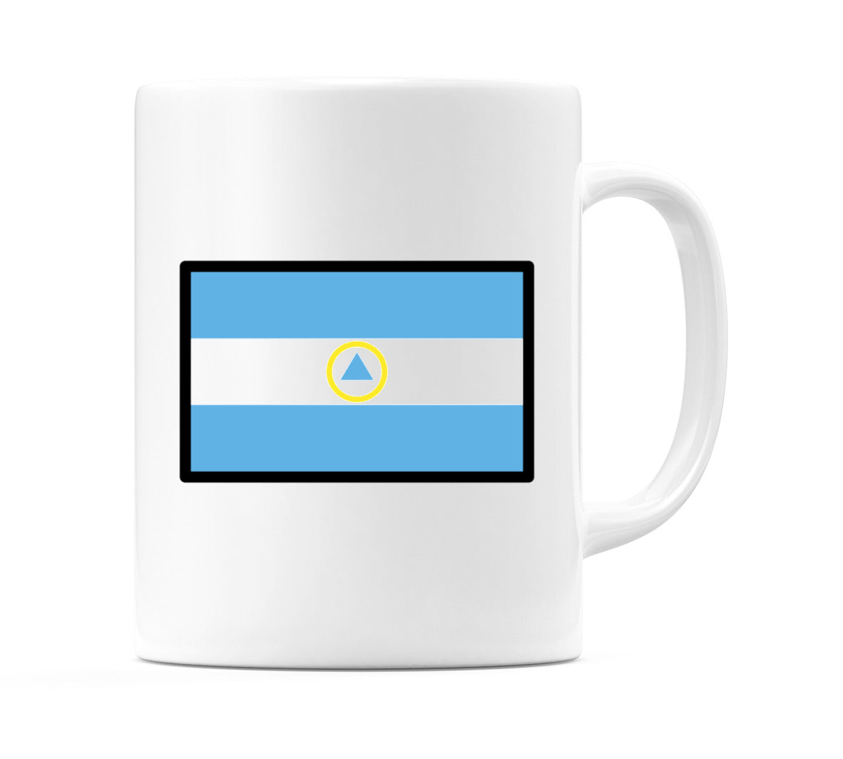 Nicaragua Flag Emoji Mug
